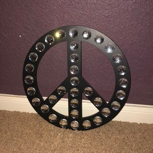 Decorative peace sign
